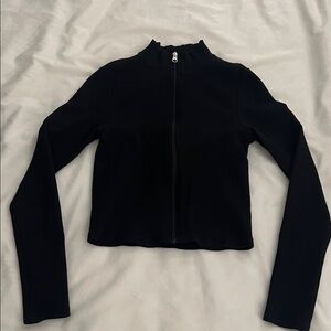 Forever 21 Black Textured Top